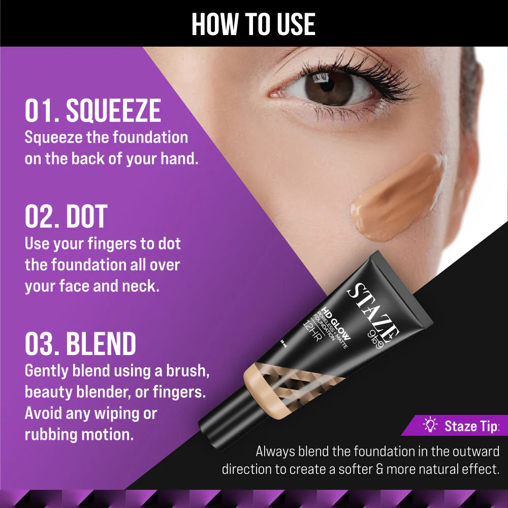 HD Glow Foundation - 125W Vanilla - Image 4
