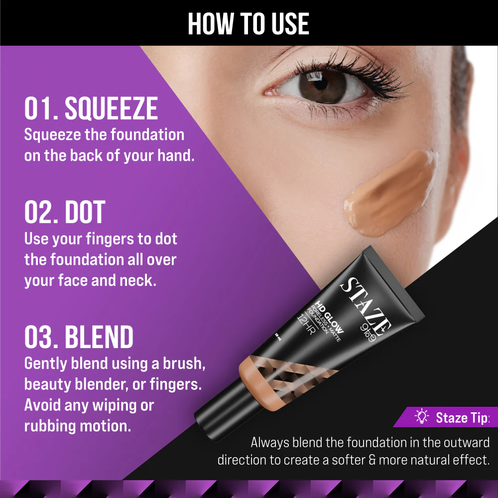 HD Glow Foundation - 315N Ginger - Image 4