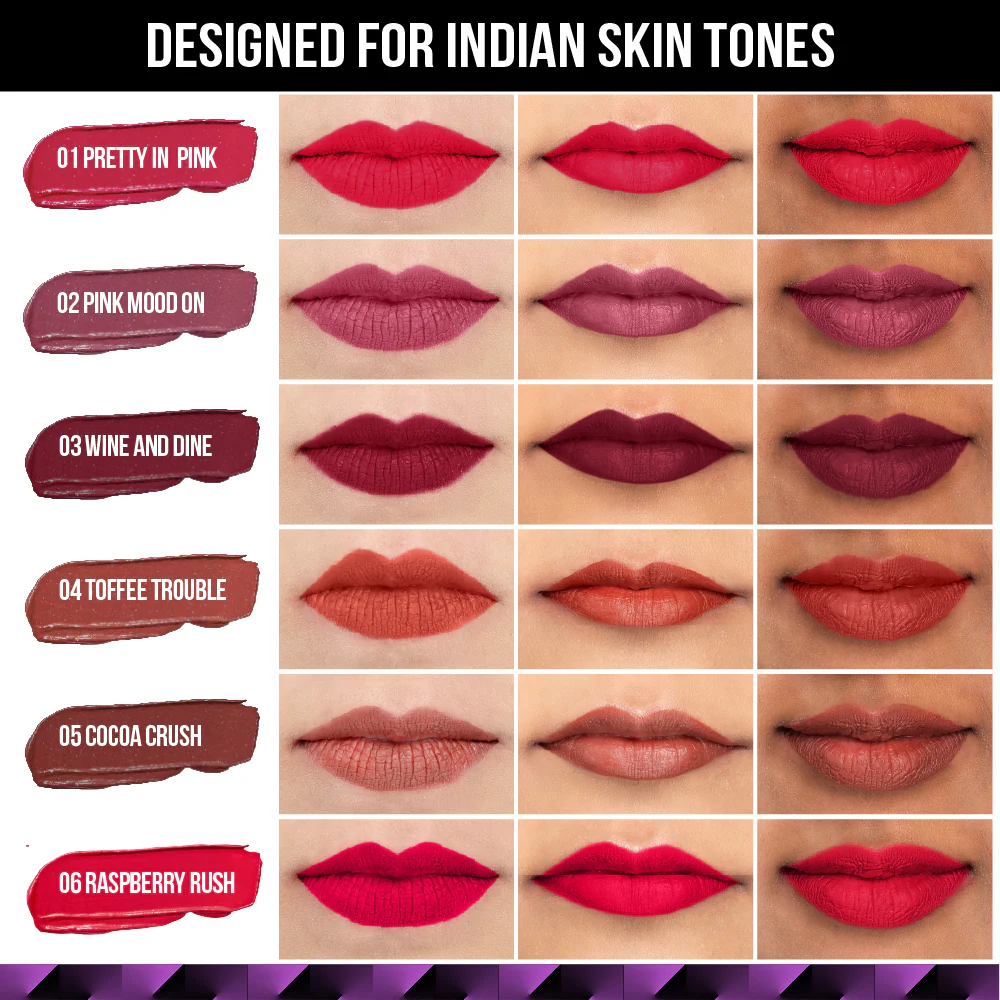 Lips Don’t Lie Liquid Lipstick - 01 Pretty in Pink - Image 5