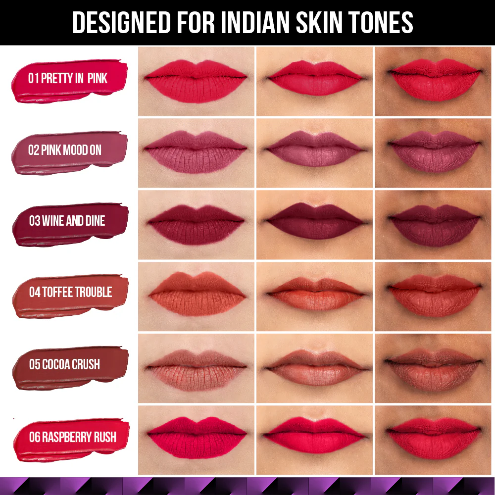 Lips Don’t Lie Liquid Lipstick - 04 Toffee Trouble - Image 5