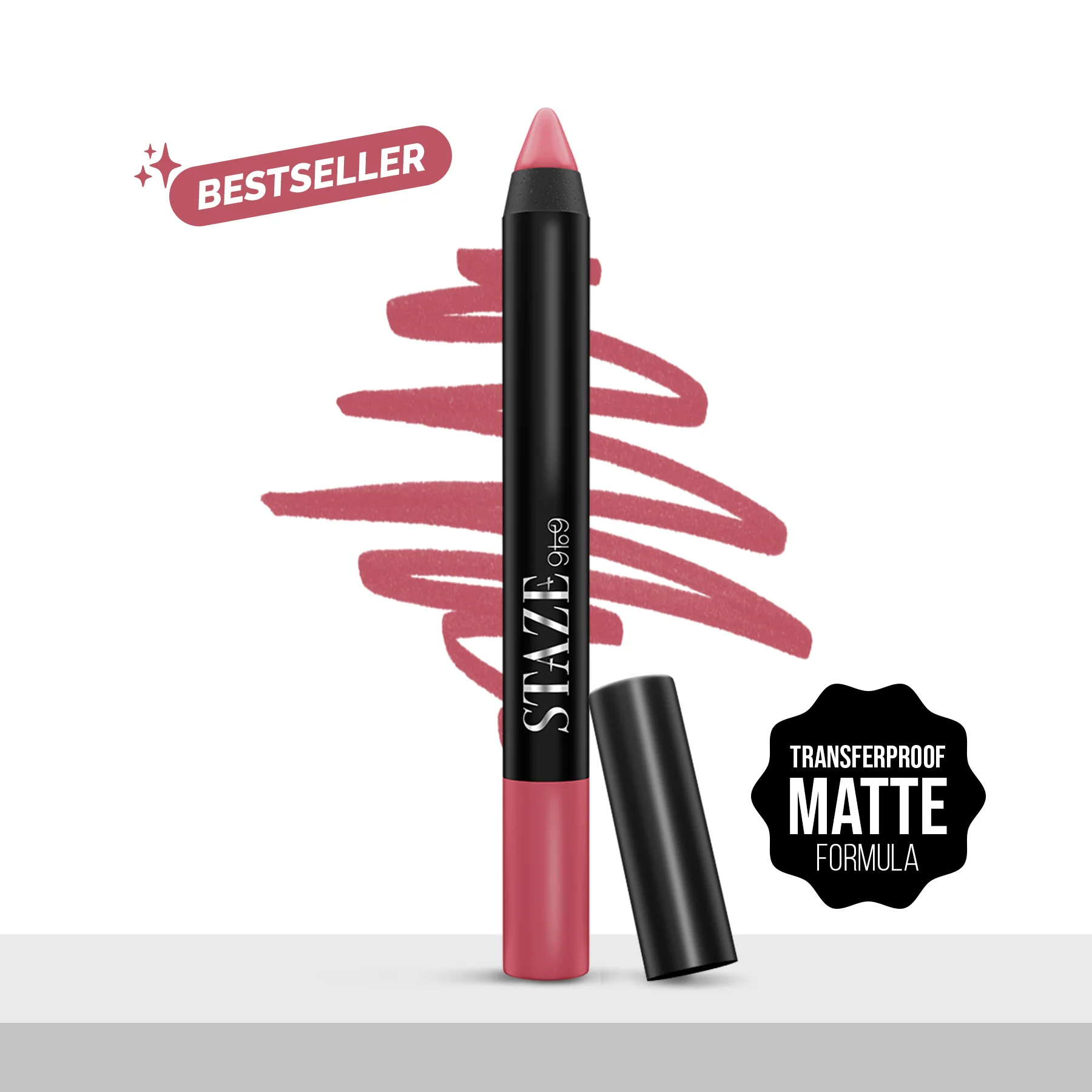 Pout On Lip Crayon - 08 Dusty Rose