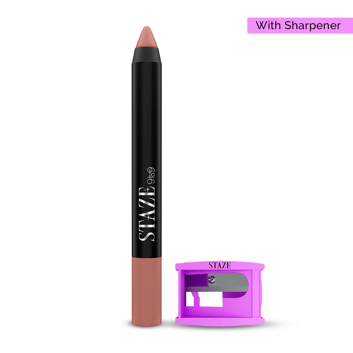 Pout On Lip Crayon 03 Nude Beach with Sharpener - Image 8