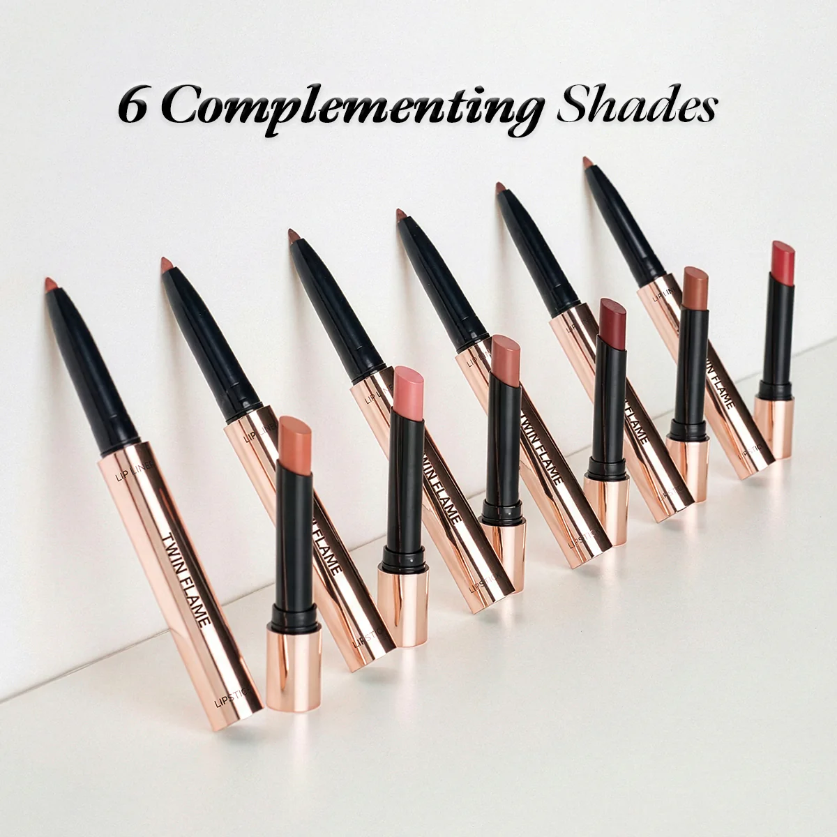 Twin Flame 2in1 Lipstick + Lip Liner 05 Hot Date - Image 6