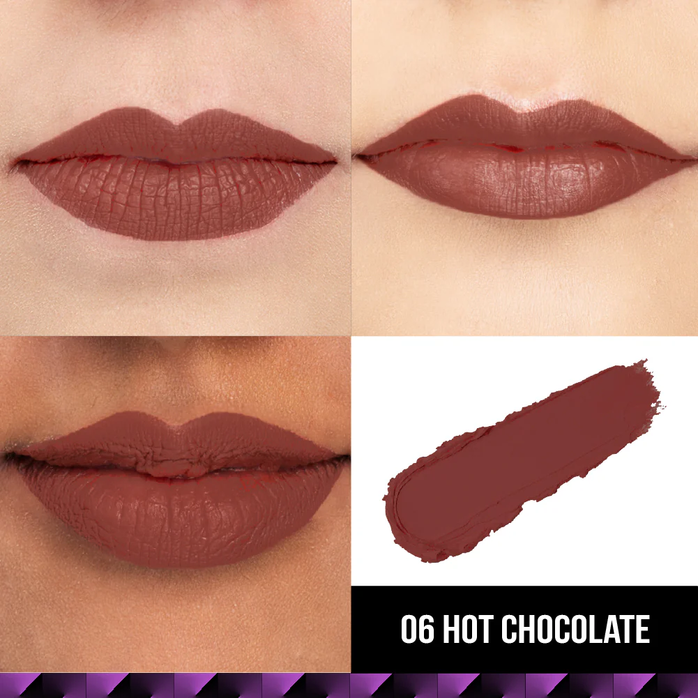 Velvet Kiss Lipstick - 02 Mocha Muse - Image 10